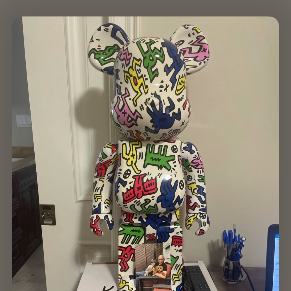 KEITH HARING BEARBRICK 1000 1st edition